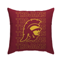 USC Trojans Tommy Head Decorative Pillow